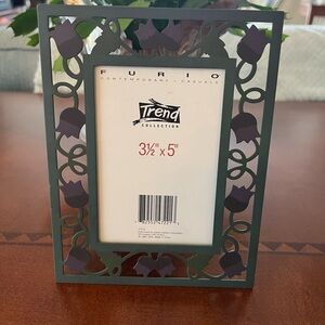 Green Photo Frame with a touch of purple
